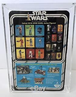 Star Wars 1979 ANH 21 Back A Han Solo Large Vtg MOC Unpunched Offerless AFA 80