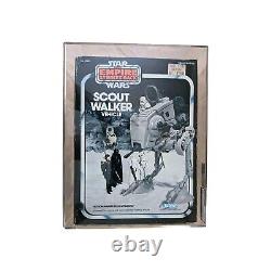 Star Wars 1980 Vintage The Empire Strikes Back Kenner AT-ST AFA 80 Graded