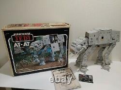 Star Wars 1983 Vintage Imperial AT-AT Walker Vehicle Box & Instructions