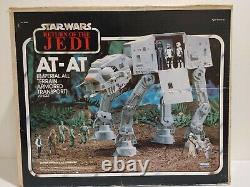 Star Wars 1983 Vintage Imperial AT-AT Walker Vehicle Box & Instructions