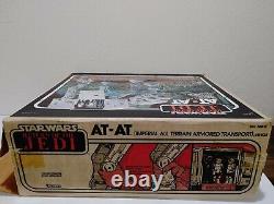 Star Wars 1983 Vintage Imperial AT-AT Walker Vehicle Box & Instructions