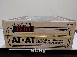 Star Wars 1983 Vintage Imperial AT-AT Walker Vehicle Box & Instructions