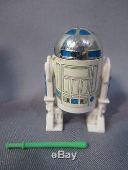 Star Wars 1985 R2-D2 with POP-UP LIGHTSABER Power of the Force 1985 Vintage POTF
