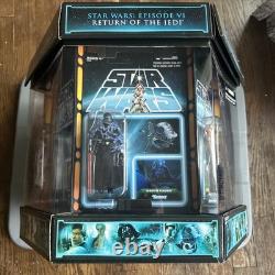Star Wars 2012 SDCC Carbon Freezing Chamber TVC Jar Jar in Carbonite exclusive