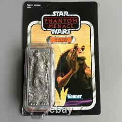 Star Wars 2012 SDCC Carbon Freezing Chamber TVC Jar Jar in Carbonite exclusive