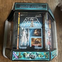 Star Wars 2012 SDCC Carbon Freezing Chamber TVC Jar Jar in Carbonite exclusive