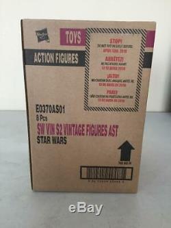 Star Wars 3.75 Vintage Collection Sealed Case of 8 Figures E070AS01