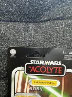 Star Wars Acolyte Vintage Series Master Indara Figure Signed Carrie-Anne Moss