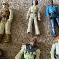 Star Wars Action Figure Case Vintage with 23 Star Wars Kenner Figures