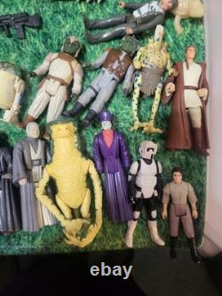 Star Wars Action Figure Lot Vintage Kenner 70's + 80's Plus Extras