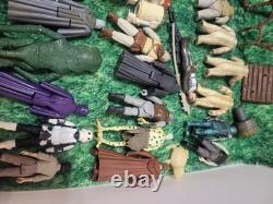 Star Wars Action Figure Lot Vintage Kenner 70's + 80's Plus Extras