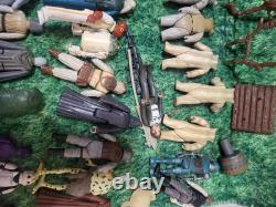 Star Wars Action Figure Lot Vintage Kenner 70's + 80's Plus Extras
