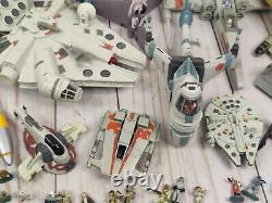 Star Wars Action Fleet Micro Machine Figures Vehicles Ships Large Lot VTG 95-98