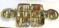 Star Wars C3PO Vintage Carrying Case with over 40 Vintage Action Figures