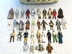 Star Wars C3PO Vintage Carrying Case with over 40 Vintage Action Figures