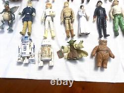 Star Wars C3PO Vintage Carrying Case with over 40 Vintage Action Figures