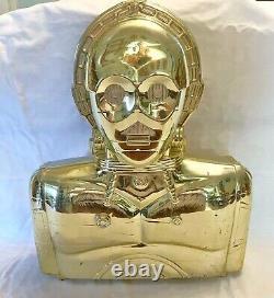 Star Wars C3PO Vintage Carrying Case with over 40 Vintage Action Figures