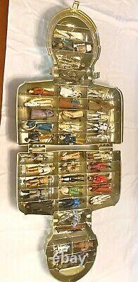 Star Wars C3PO Vintage Carrying Case with over 40 Vintage Action Figures