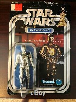 Star Wars C-3PO 12 Back A 1978 Vintage Kenner MOC