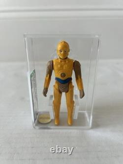 Star Wars C 3po Droids Afa 85+ Just Graded Kenner Vintage 1985 Rotj R2d2 Htf