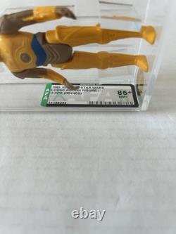 Star Wars C 3po Droids Afa 85+ Just Graded Kenner Vintage 1985 Rotj R2d2 Htf