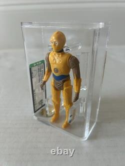 Star Wars C 3po Droids Afa 85+ Just Graded Kenner Vintage 1985 Rotj R2d2 Htf
