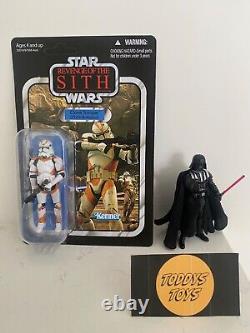 Star Wars Clone Trooper 212th Battalion VC38 UNPUNCHED MOC Vintage Collection
