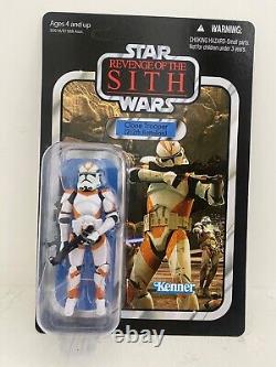 Star Wars Clone Trooper 212th Battalion VC38 UNPUNCHED MOC Vintage Collection