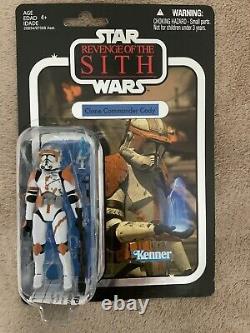 Star Wars Commander Cody Vintage (MOC) 3.75 inch Action Figure FOIL VARIANT RARE