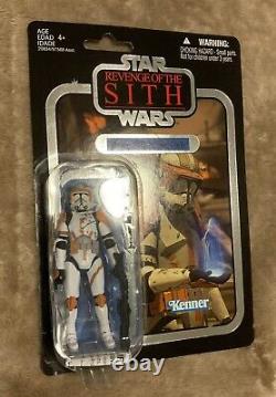 Star Wars Commander Cody Vintage (MOC) 3.75 inch Action Figure FOIL VARIANT RARE