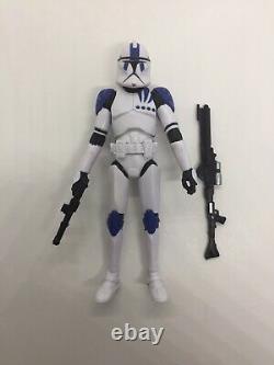 Star Wars Custom The Clone Wars Sergeant Kano Figure Vintage 501st Legion