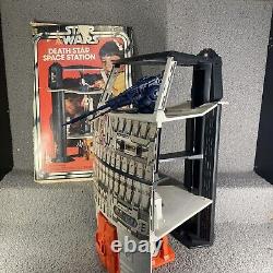 Star Wars DEATH STAR Playset Not Complete with Part Box Vintage Kenner 1978