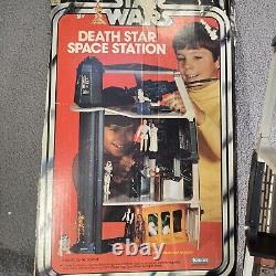 Star Wars DEATH STAR Playset Not Complete with Part Box Vintage Kenner 1978