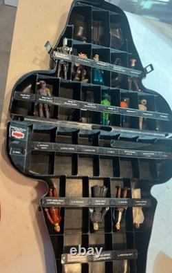 Star Wars Darth Vader Action Figure Carrying Case With 12 Figures Vintage 1980
