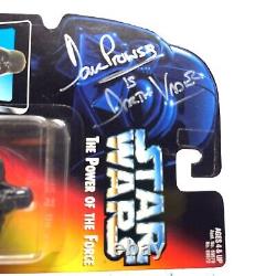 Star Wars Darth Vader Autographed By David Prowse Vintage POTF 1995