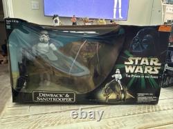 Star Wars Dewback With Sand Trooper 12 Inch Kk25 Vintage Toy New In Box NIB