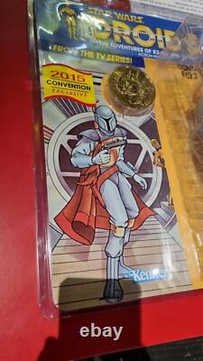 Star Wars Droids SDCC Boba Fett Jumbo Vintage Kenner Figure exclusive