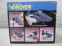 Star Wars Droids SIDE GUNNER Complete with Box Vintage 1985 Vintage Kenner