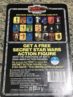 Star Wars ESB HAN SOLO 21-Back Vintage MOC Mint Shape Rare card Kenner 1980