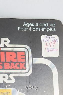 Star Wars-ESB-Kenner-Boba Fett-MINT-Canadian 41C Back-Vintage-Carded