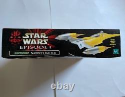 Star Wars Electronic Naboo Fighter Vintage Sealed 1998 Phantom Menace Episode 1