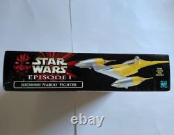 Star Wars Electronic Naboo Fighter Vintage Sealed 1998 Phantom Menace Episode 1