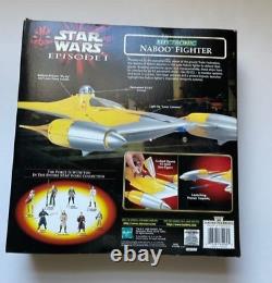 Star Wars Electronic Naboo Fighter Vintage Sealed 1998 Phantom Menace Episode 1
