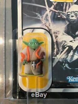 Star Wars Empire Strikes Back Kenner Vintage 1980 Yoda AFA 85 Graded Figure