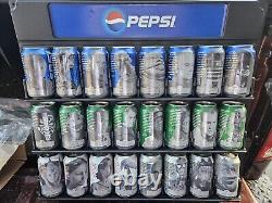 Star Wars Episode 1 Exclusive Pepsi Mt Dew 24 Can Set With Wall Display Vintage