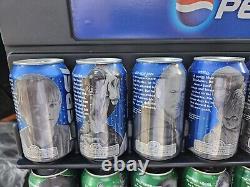 Star Wars Episode 1 Exclusive Pepsi Mt Dew 24 Can Set With Wall Display Vintage