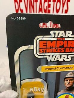 Star Wars Esb Imperial Commander 48 Back B Vintage Moc Carded