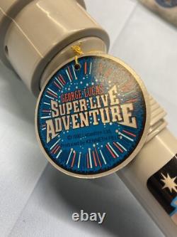 Star Wars George Lucas' Super Live Adventure NOS 1992 Lightsabers X 2