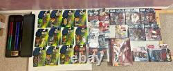 Star Wars HUGE LOT of action figures, cars and poker set Lot NEW VINTAGE SEALED Star Wars HUGE LOT of action figures, cars and poker set Lot NEW VINTAGE SEALED