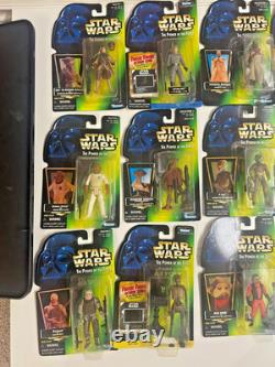 Star Wars HUGE LOT of action figures, cars and poker set Lot NEW VINTAGE SEALED